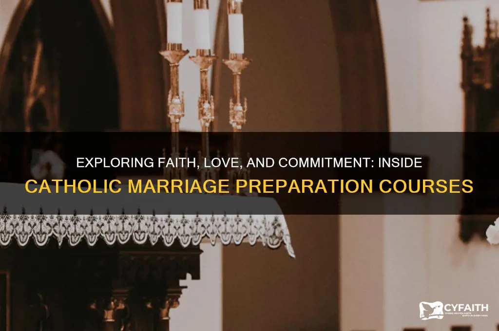 what happens at a catholic marriage preparation course