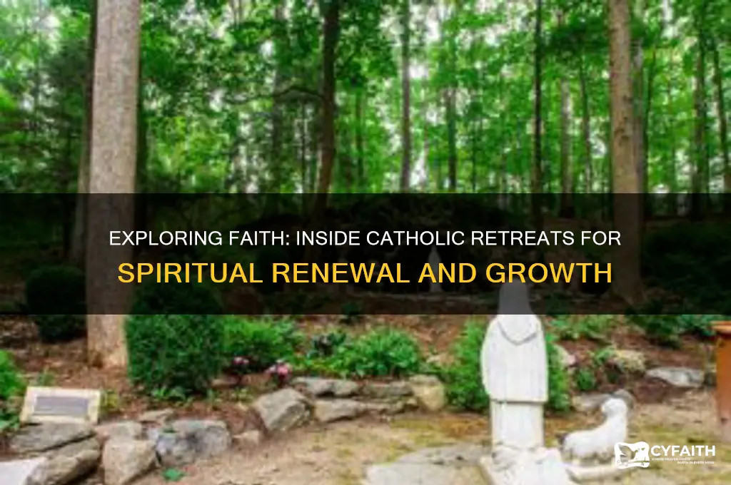 what happens at a catholic religious retreats