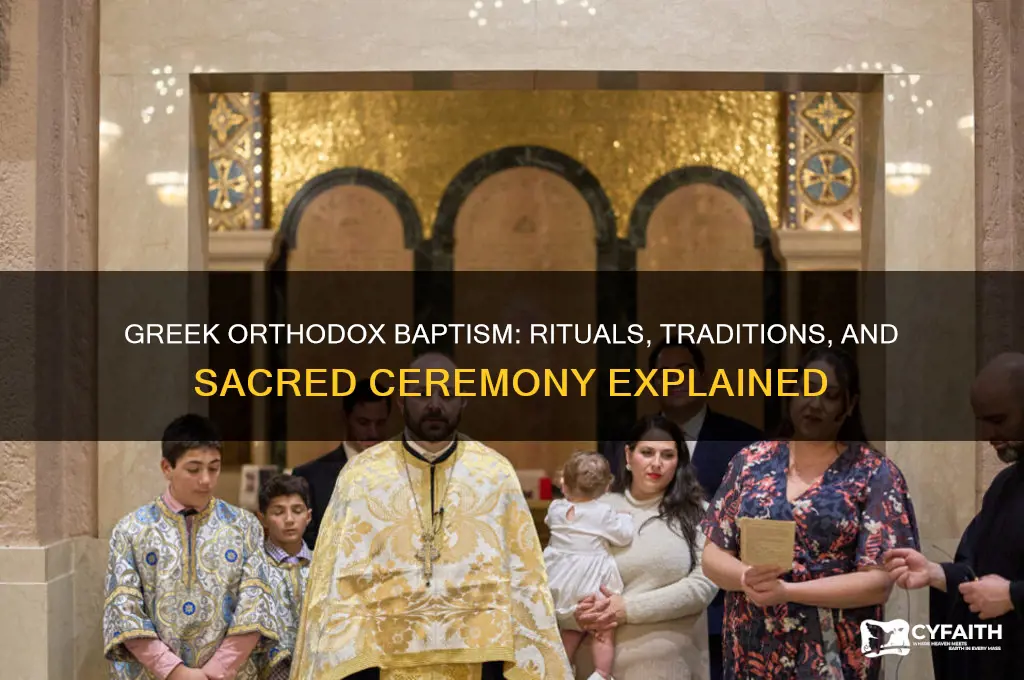 what happens at a greek orthodox baptism