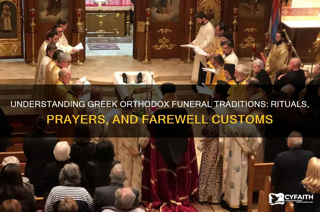 what happens at a greek orthodox funeral
