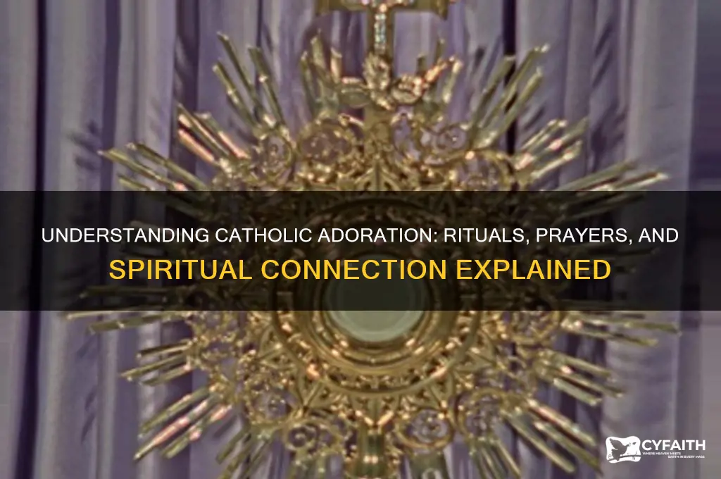 what happens at catholic adoration