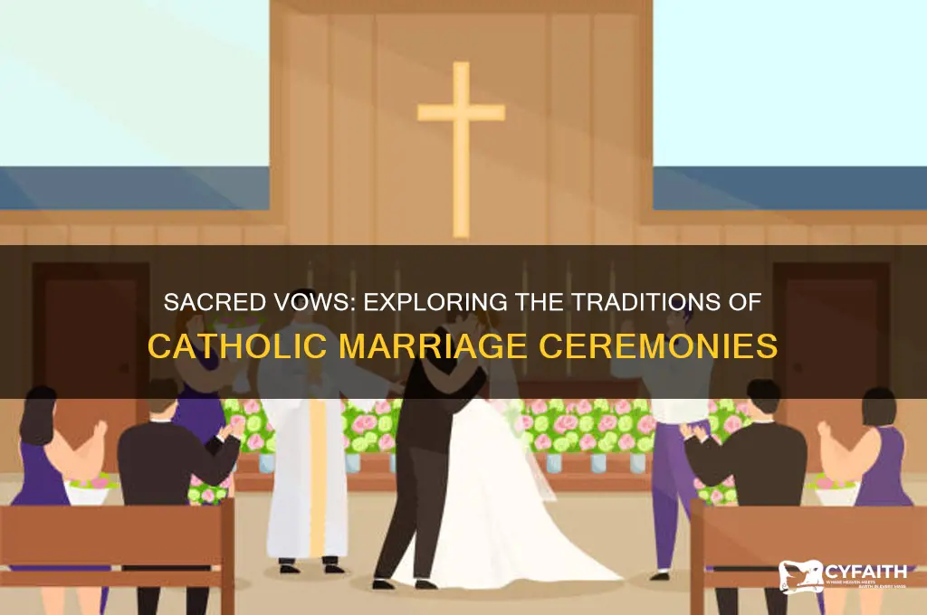 what happens at catholic marriages