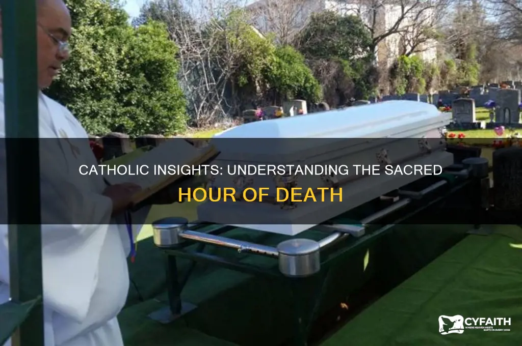 what happens at the hour of death - catholic
