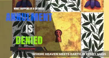 Denied Catholic Annulment: Understanding the Impact and Next Steps