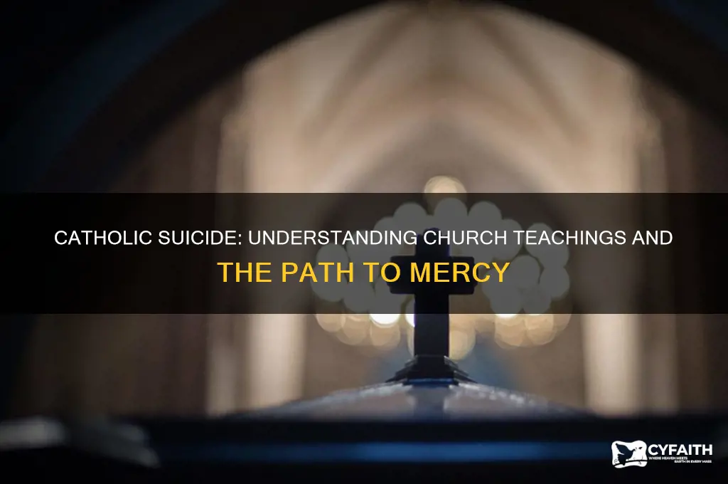 what happens if a catholic commits suicide