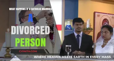 Catholic Marriage to Divorced Individuals: Church Teachings and Consequences