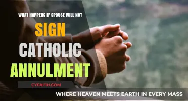 Catholic Annulment Challenges: What If Your Spouse Refuses to Sign?
