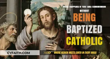 Unbaptized and Taking Communion: Understanding Catholic Practices and Boundaries