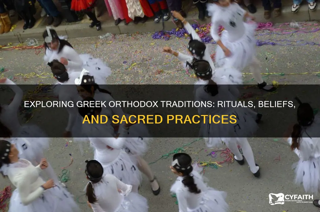 what happens in a greek orthodox