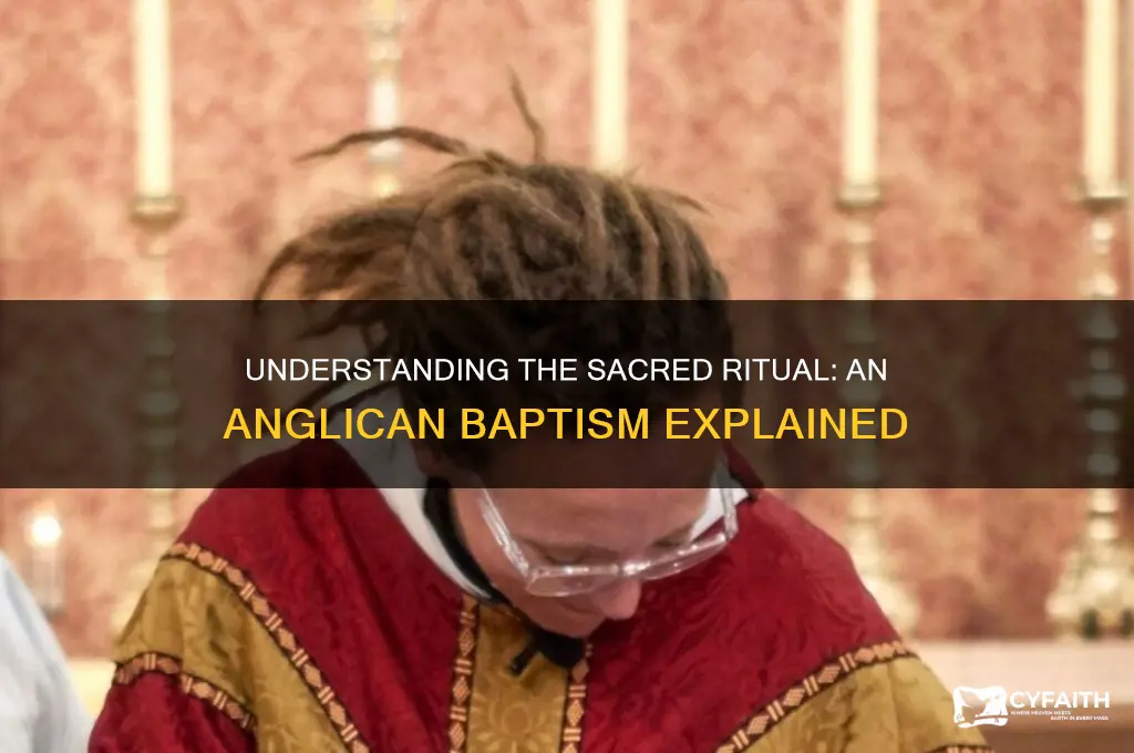 what happens in an anglican baptism