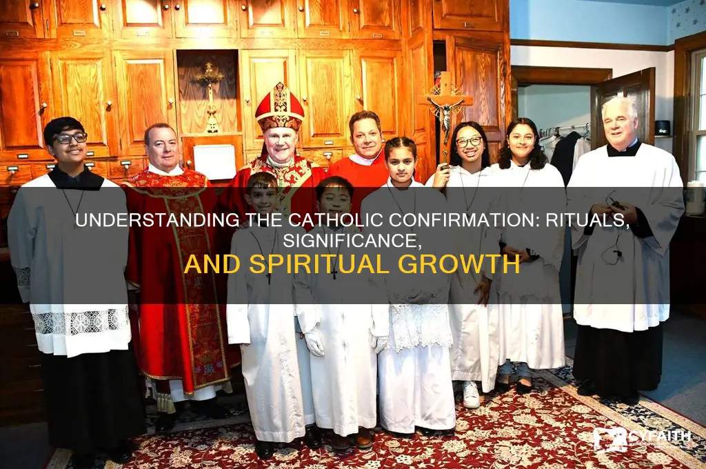 what happens in confirmation catholic