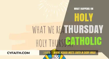 Holy Thursday: Understanding the Catholic Traditions and Significance