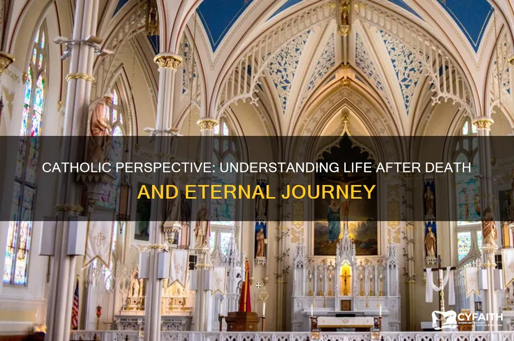 what happens to a person after death catholic view