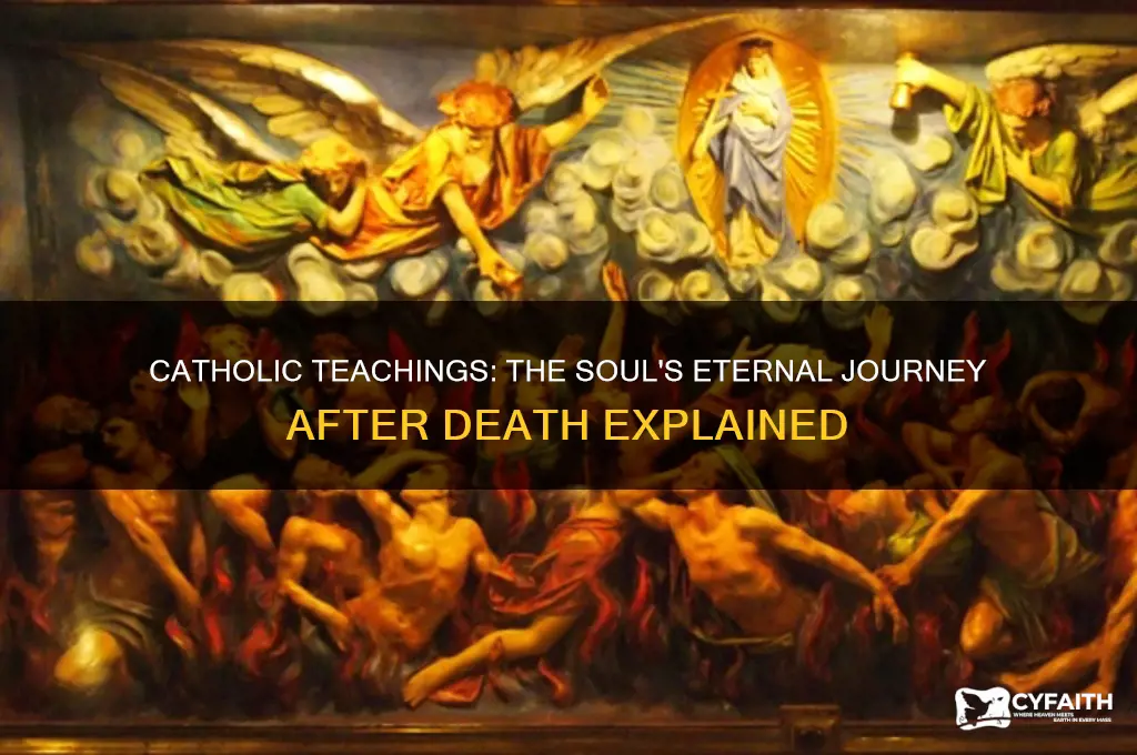 what happens to soul after death catholic