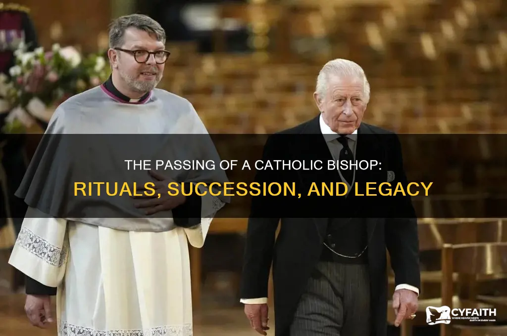 what happens when a catholic bishop died