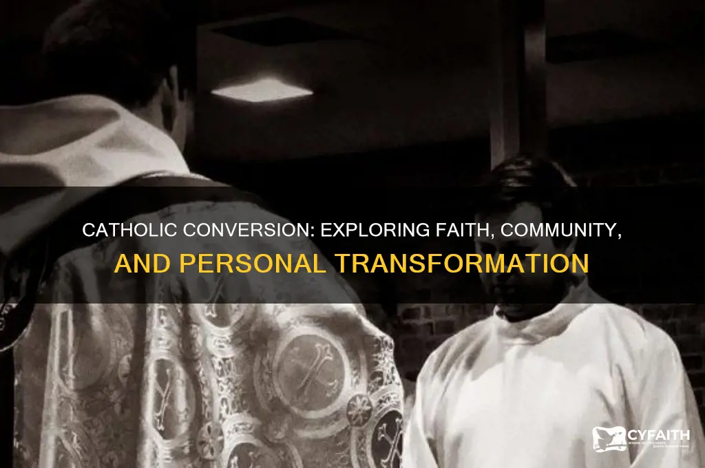 what happens when a catholic converts