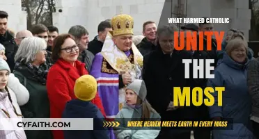 Divisions in Doctrine, Power Struggles, and Scandals Fractured Catholic Unity