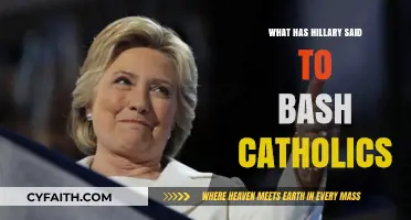 Hillary Clinton's Controversial Remarks on Catholicism: Unpacking the Statements