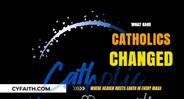 Evolution of Catholic Practices: Key Changes in Faith and Tradition