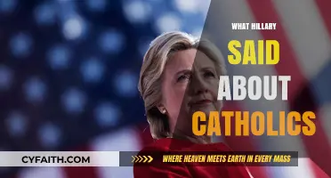 Hillary Clinton's Controversial Remarks on Catholics: A Deep Dive