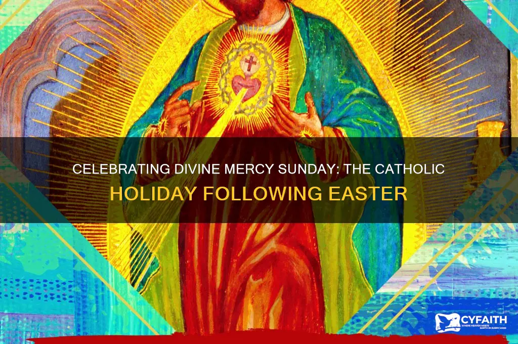 what holiday comes after resurection sunday easter sunday catholic