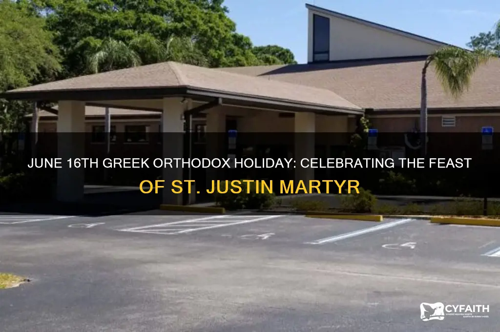 what holiday was yesterday june 16th greek orthodox