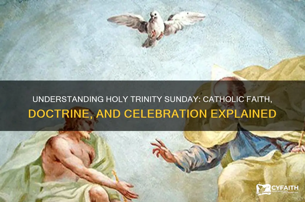 what holy trinity sunday catholic