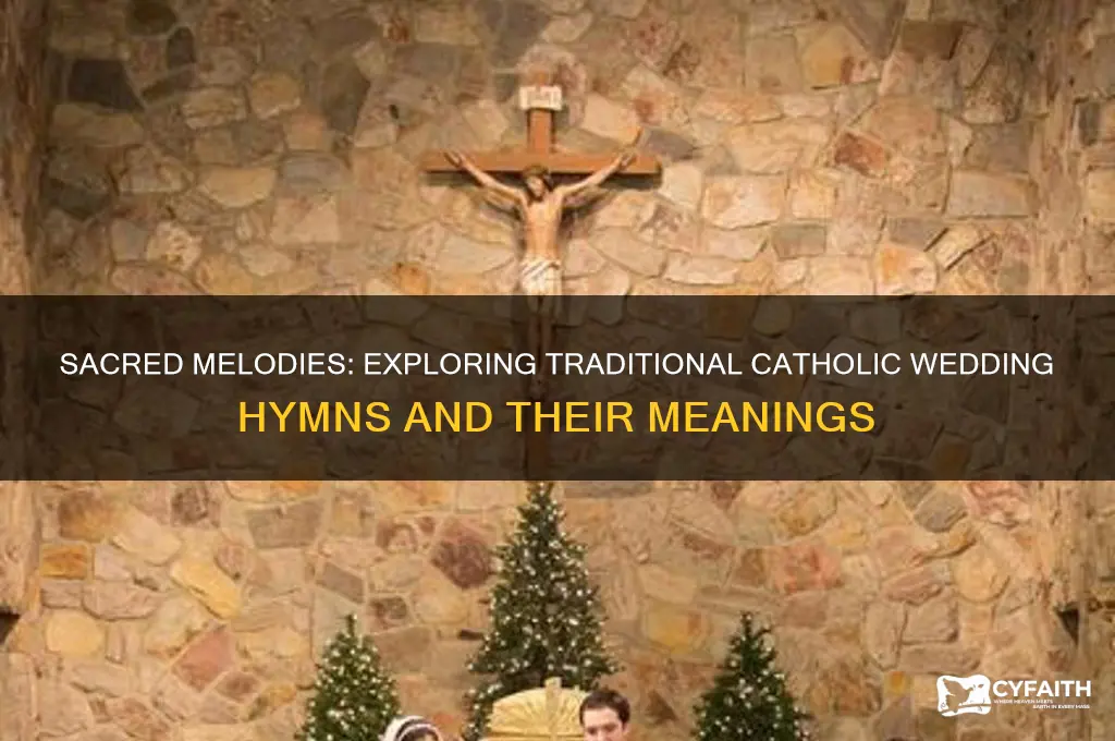 what hymns are sung at catholic weddings