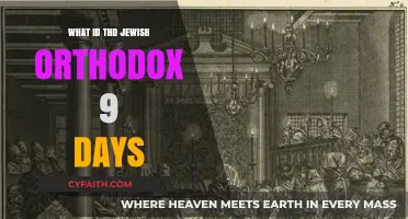 Understanding the Jewish Orthodox Nine Days of Mourning and Reflection