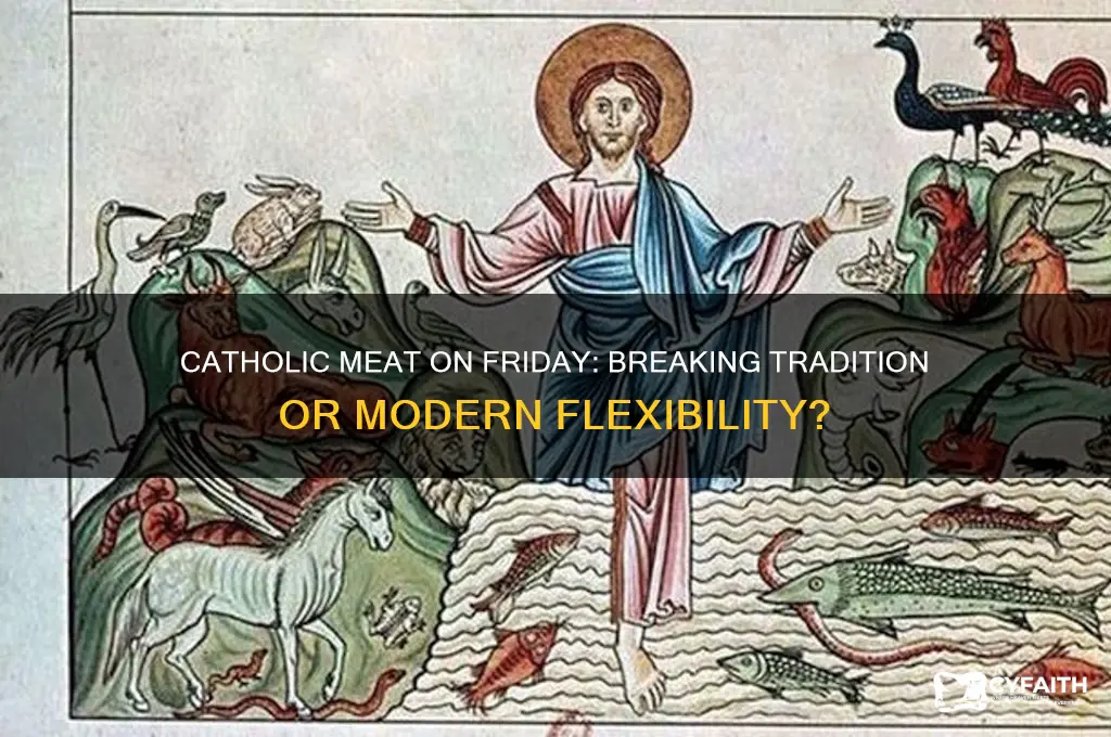 what if a catholic eat meat on friday