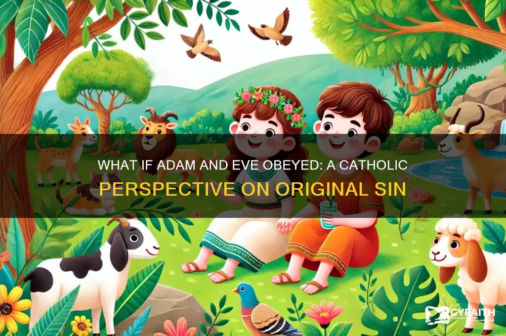 what if adam and eve never sinned catholic