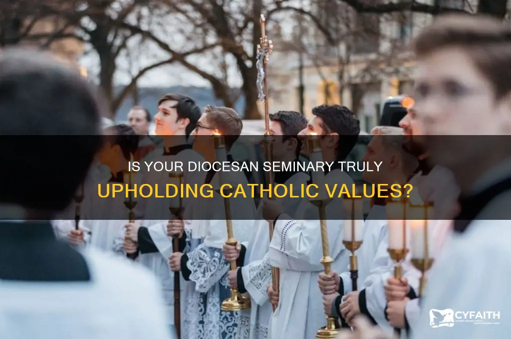 what if my diocesan seminary is not good catholic