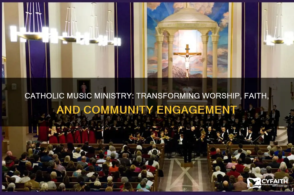 what impact does catholic music ministry have