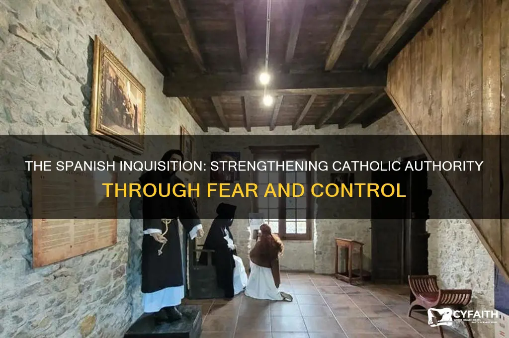 what inquisition was used to reinforce catholic power