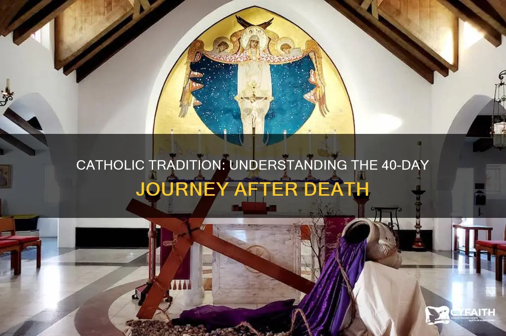 what is 40 days after death in catholic
