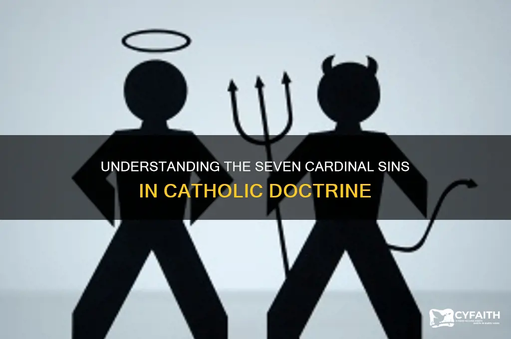 what is a cardinal sin catholic