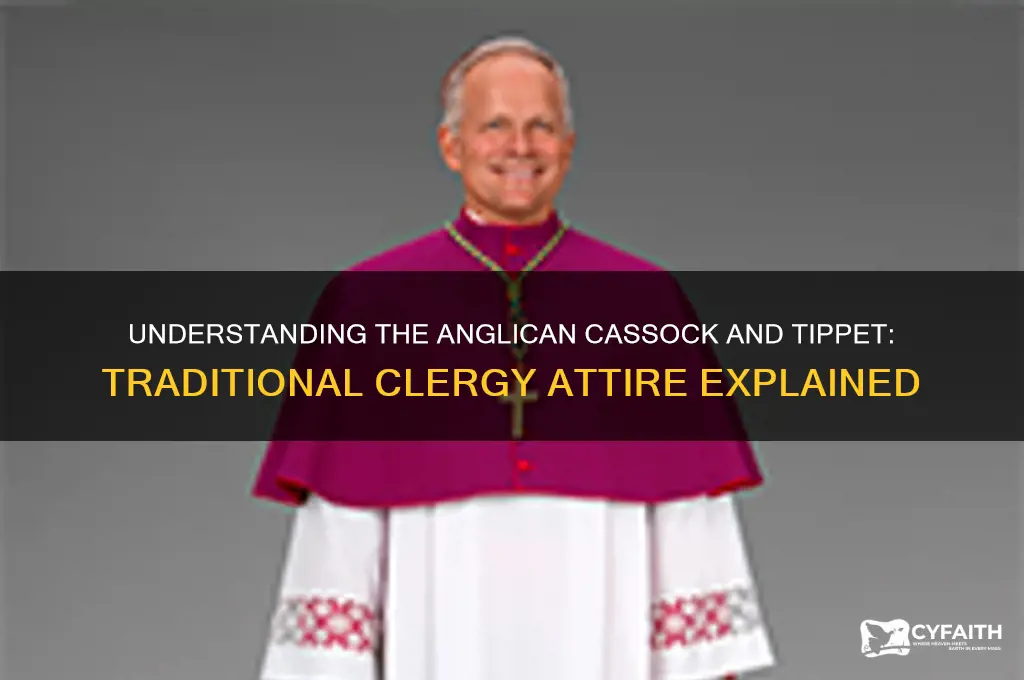 what is a cassock and tippet anglican