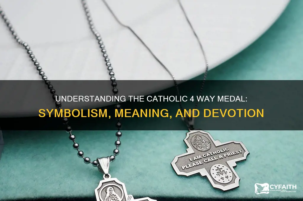 what is a catholic 4 way medal