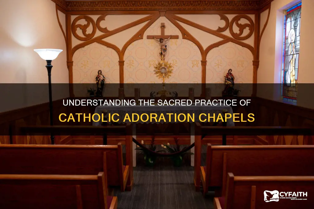what is a catholic adoration chapel