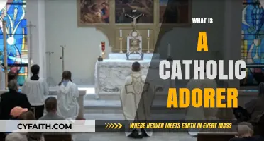 Understanding the Devout Role of a Catholic Adorer in Worship