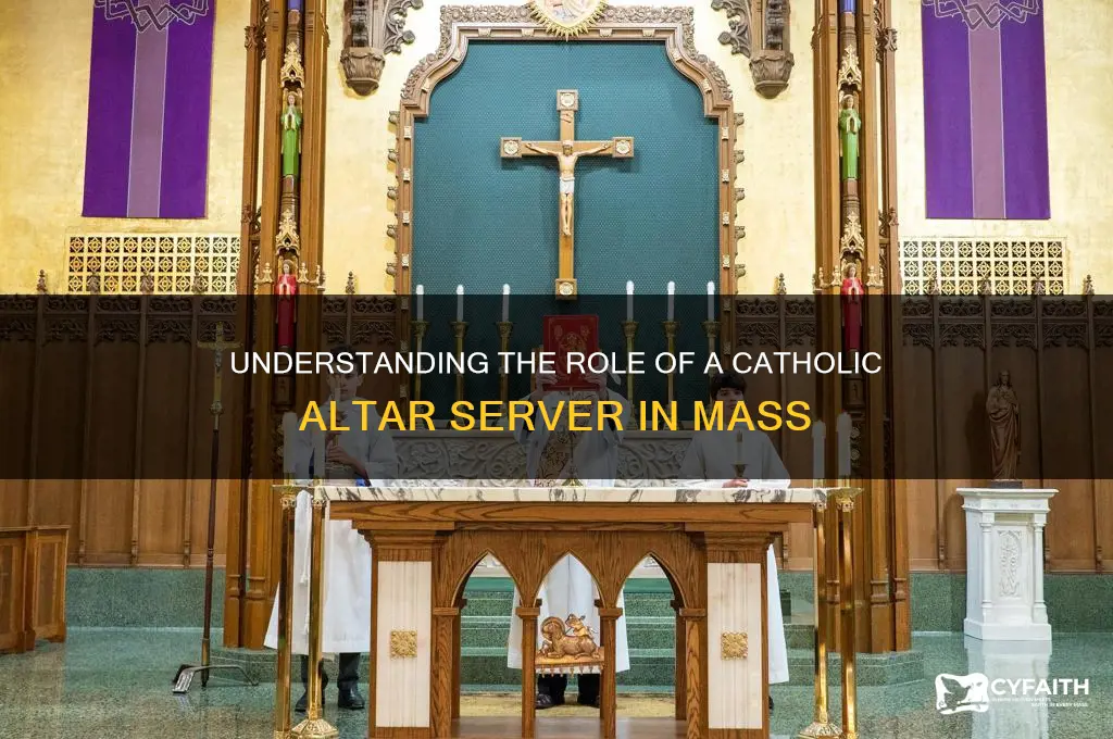 what is a catholic altar server