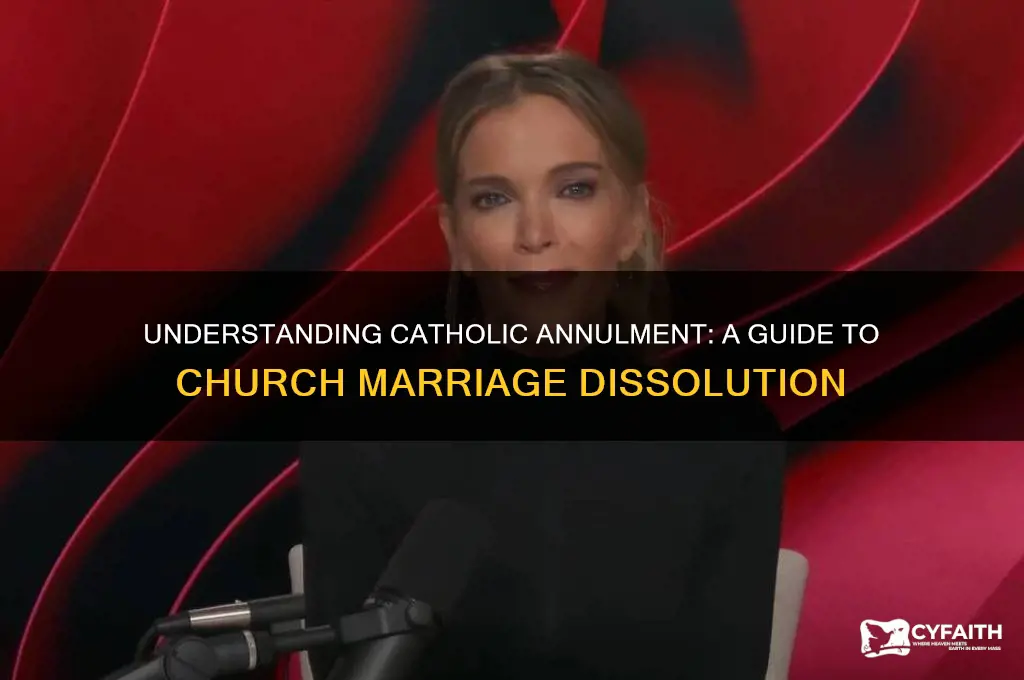 what is a catholic annulment