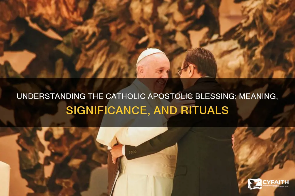 what is a catholic apostolic blessing