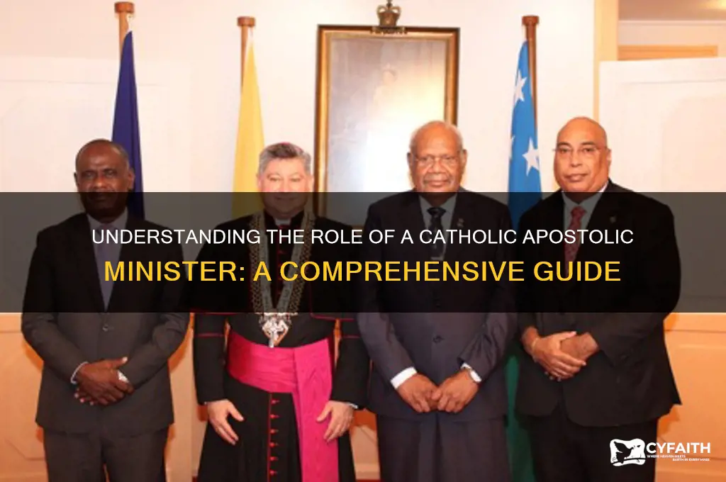what is a catholic apostolic minister