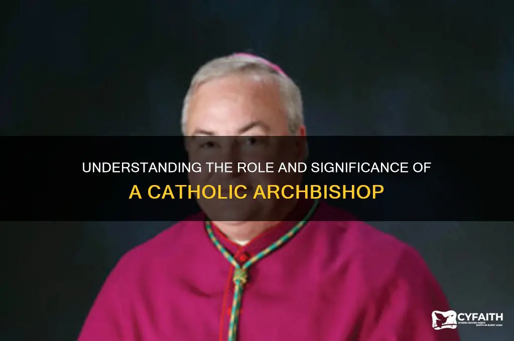 what is a catholic archbishop