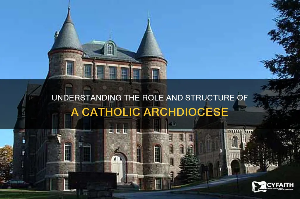 what is a catholic archdiocese