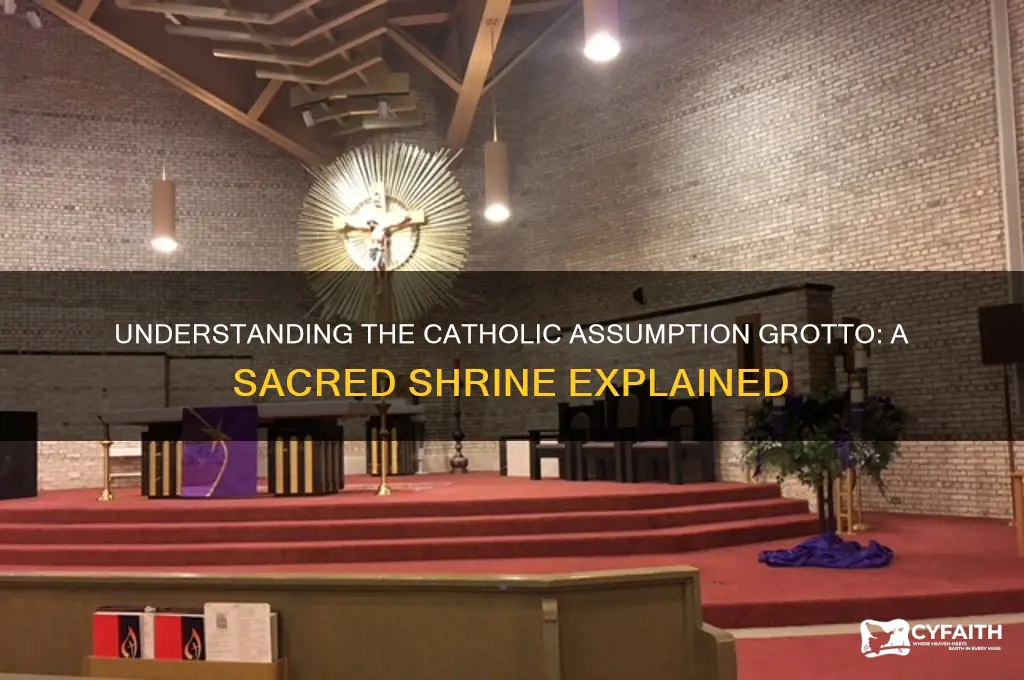 what is a catholic assumption grotto