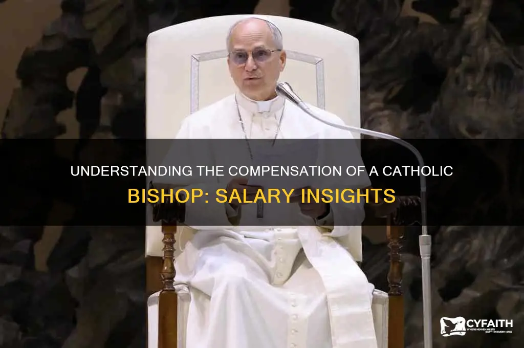 what is a catholic bishop salary
