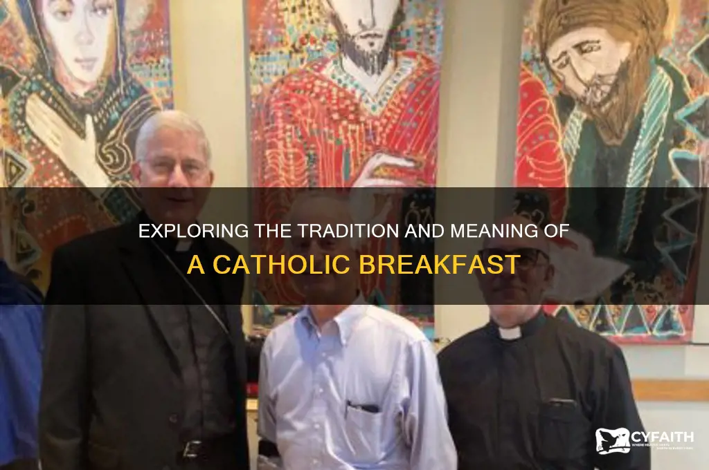 what is a catholic breakfast
