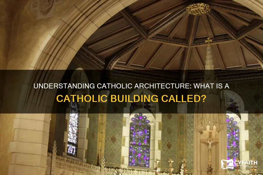 what is a catholic building called